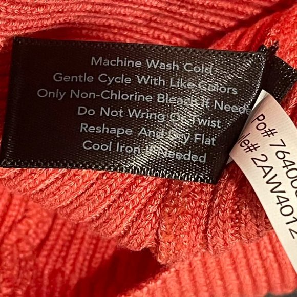 Boston Proper Soft Ribbed Half Zip Up Sweater Blouse Tunic NWT - XL - Picture 10 of 16